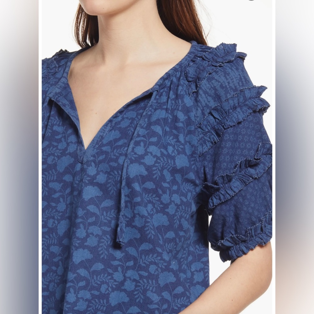 NWT Faherty size small Bodhi top